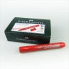 Faber-Castell ปากกาเคมี หัวกลม <1/10> สีแดง